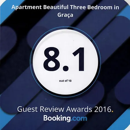 Beautiful Three Bedroom In Graca Apartament Lizbona